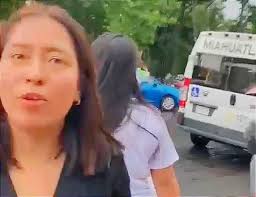 AGREDEN A REPORTERA VERÓNICA HUERTA DE LA AGENCIA AVC!