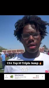 Junior Miles Nesmith: Top USA Triple Jump Performance