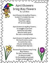 Maybe you would like to learn more about one of these? Fluency Poems For April Monthly Poetry Comprehension Or Poetry Centers