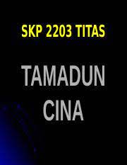 Pada zaman rasullah s.a.w, baginda telah mengutuskan muaz bin jabal ke yaman untuk kegiatan dakwh. Week 8 Tamadun China 1 Ppt Skp 2203 Titas Tamadun Cina Objektif Pembelajaran Di Akhir Pembelajaran Ini Pelajar Akan Dapat Mengenalpasti Perkembangan Course Hero
