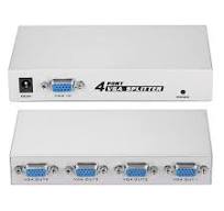 IMAGE® 1 PC to 4 Monitors Splitter Box VGA/SVGA LCD CRT 4 Port Video