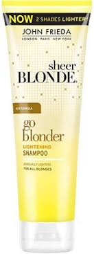 Go Blonder Lightening Shampoo For Blonde Hair John Frieda Lightening Shampoo John Frieda Hair John Frieda