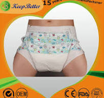 OEM/ODM/Private Label/Customized Produced Printed Abdl Diaper Adult Baby  Diaper with Heavy Weight High Absorbency Manufacturer Factory