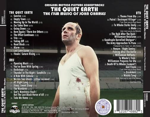 THE QUIET EARTH: THE FILM MUSIC OF JOHN CHARLES - 40TH ANNIVERSARY