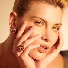 Customizable 18 Kt Rose Gold Portofino Ring with Diamonds For Sale at  1stDibs