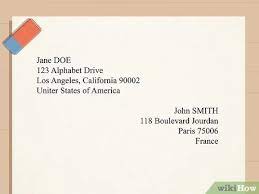 How To Address A Letter To France 9 Steps With Pictures