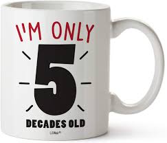 4.8 out of 5 stars. Amazon Com 50th Birthday Gifts For Women Fifty Years Old Men Gift Mug Happy Funny 50 Mens Womens Womans Wifes Female Man Best Friend 1971 Male Unique Mugs Ideas 70 Woman Wife Gag
