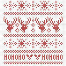 Fair Isle Inspired Cross Stitch Pattern For Everyones Style
