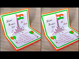 Happy usa independence day wishes. Republic Day Independence Day Card Making Diy Republic Day Independence Day Greeting Card Youtube