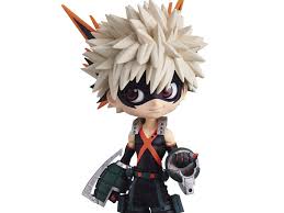Which made him wince and move. My Hero Academia Q Posket Katsuki Bakugo Ver A