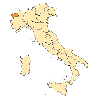 Svizzera (n), piemonte (e e s), francia (w). Comuni Della Valle D Aosta Per Popolazione