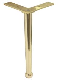 Long should table legs be. Tall Guernsey Solid Brass Furniture Legs