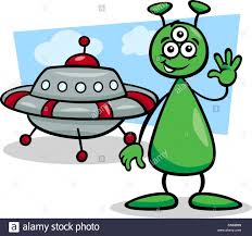 These comic strips have kindly been uploaded to the shado facebook group by kind volunteers (martin goldsack being the… Cartoon Illustration Von Lustigen Alien Oder Martian Comic Figur Mit Ufo Oder Raumschiff Stock Vektorgrafik Alamy