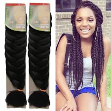 Straight hair is easy to curl, and curly or kinky hair will naturally curl, so braiding is easy in both cases. 86inch 2pcs Lot Synthetic Braiding Hair 165g Pcs Expression Braiding X Pression Braiding Hair Kanekalon Jumbo Braid Hair Total 330g Wish