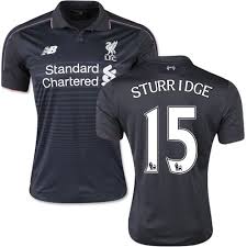 Camo print panel silver lfc hem tab lfc crest in silver on the back materials: Men S 15 Daniel Sturridge Liverpool Fc Jersey 15 16 England Football Club New Balance Replica Black