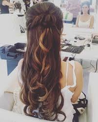 Half up wedding hair with mega body and luscious curls is made for long hair. Half Up Half Down Wedding Hairstyles 50 Stylish Ideas For Brides
