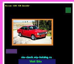 Nissan 1200 Vin Decoder Lookup Nissan 1200 Vin Number 171347 Nissan Search Nissan 1200 History Price
