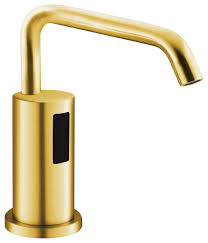 Buy the best and latest automatic soap dispenser on banggood.com offer the quality automatic soap dispenser on sale with worldwide free shipping. Fontana Gold Leo Automatic Soap Dispenser Deck Mounted Commercial Liquid Foam Contemporary Soap Lotion Dispensers By Fontana Showers Houzz