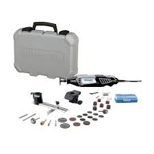 Dremel 4000 Series 1 6 Amp Variable Speed Corded Rotary Tool Kit With 30 Accessories 2 Attachments And Carrying Case 4000 2 30 Dremel Dremel Rotary Tool Dremel Tool