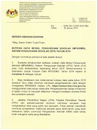 Aspek pengurusan dan kawalan berasaskan data agak kurang berkualiti pada tahap ini. Surat Pekeliling Kutipan Data Emis 2019