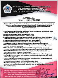 We did not find results for: Surat Edaran Rektor Terkait Pencegahan Penyebaran Virus Corona Di Lingkungan Kampus