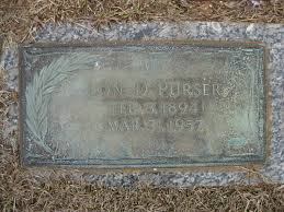 Lonnie Delvis “Lon” Purser (1894-1957)
