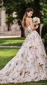 Spring Collection With Pink Color And Some Green Leaves Design Every Girl Has A Pink Dr David Tutera Wedding Dresses Pink Wedding Dresses Floral Wedding Dress