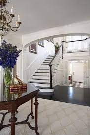 Great Entry With Pretty Staircase Home House Design Hamptons Interior