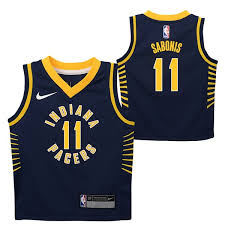 945 008 просмотров 945 тыс. Indiana Pacers Nike Icon Replica Jersey Domantas Sabonis Toddler