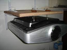 Homemade Projector Shelf Diy Projector Projector Shelf Homemade Projector