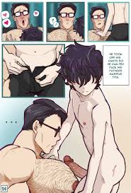 3f2604b567307a0094cb1c2ac652a1c1-milking-daddy-014 - Gay Furry Comics