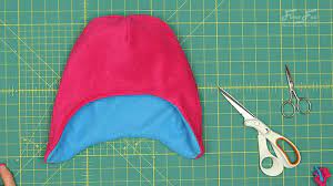 Fleece Hat With Ear Flaps Pattern Free With Tutorial Fleece Fun