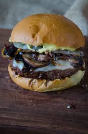 We would like to show you a description here but the site won't allow us. Mushroom Burger With Provolone Caramelized Onions And Aioli