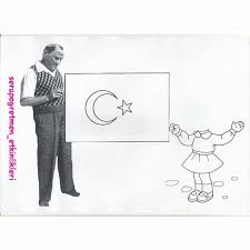 Ozgehan Cinar Karayigit Adli Kullanicinin Ataturk Panosundaki Pin Okul Oncesi Boyama Sayfalari Okul