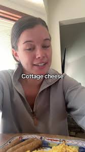 Trying Cottage Cheese in Scrambled Eggs