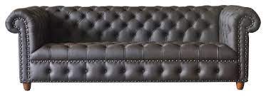 Get the best deals on chesterfield leather sofas. Baron Genuine Leather Chesterfield Sofa Transitional Sofas By Jennifer Taylor Home Houzz
