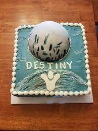 Destiny Video Game Birthday Cake Video Game Cakes Cake Designs Birthday Cake