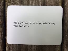 Text by brian eno and peter schmidt. Oblique Strategies Opus 3 Lucas Murray Music