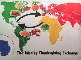 This Is A Map Of The Food Items From My Thanksgiving Meal And It Shows Whether They Traveled From Their O Columbian Exchange Thanksgiving Thanksgiving Recipes