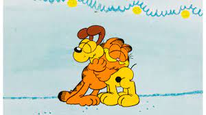 Garfield and Odie Have A Moment in This Memorable Scene