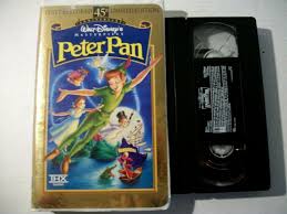 Peter Pan Vhs 1998 45th Anniversary Limited Clam Shell Edition Peter Pan Vhs Vhs 45th Anniversary