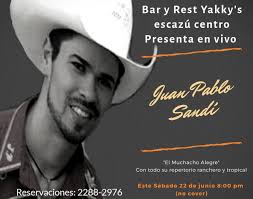 Juan Pablo Sandí -Solista-