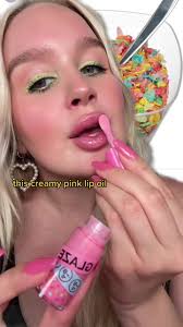 @INNBEAUTY PROJECT Lip Oil in ‘Fruity Cereal’ #lipoil #innbeauty #lipgloss  #fruitypebbles #fruitloops #lipoildupe