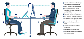 To sit at the computer correctly, you need to take care of the proper position of the chair. Workstation Staff Imperial College London