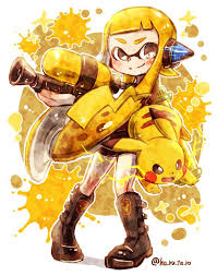 splatoon mixed with pokemon awesome nintendo splatoon splatoon comics splatoon