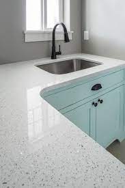 White cabinets with quartz white countertops will give off a beautiful simple elegant ambiance. White Quartz Countertops Ideas Tips For Choosing The Best Option