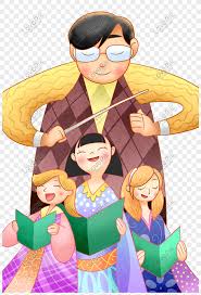 El día del maestro se celebra hoy en méxico para recordar su ardua labor en la educación de los niños y adolescentes. Feliz Dia Del Maestro Gracias Maestro Tema De Dibujos Animados Imagenes De Graficos Png Gratis Lovepik