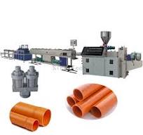 plastic PVC electrical conduit pipe making machine