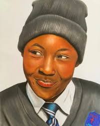 Happy customer 🎨🖼 DM for realistic portrait drawings Whatsapp  https://Wa.me/+263718202899 Wa.me/+263718202899