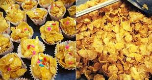 Resepi biskut cornflakes madu kalau makan satu tak. Resepi Cornflakes Madu Rangup Ini Bukan Sahaja Enak Malah Amat Mudah Untuk Dibuat